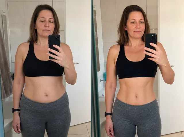 Vorher Nachher — Karin, 49